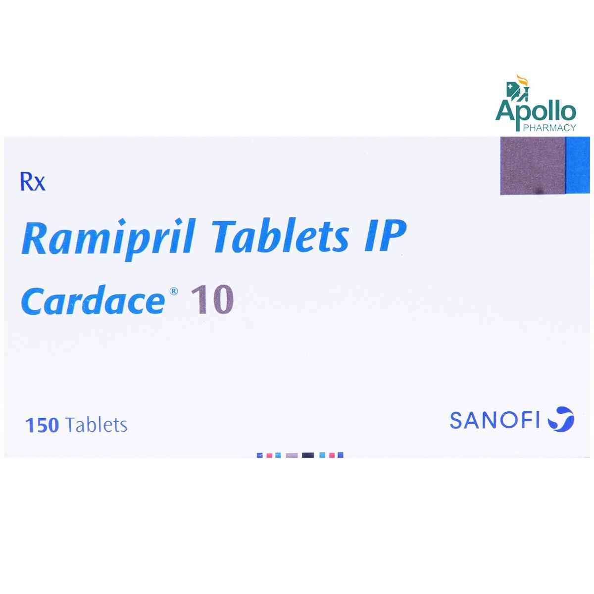 Buy Cardace 10 Tablet 15's Online