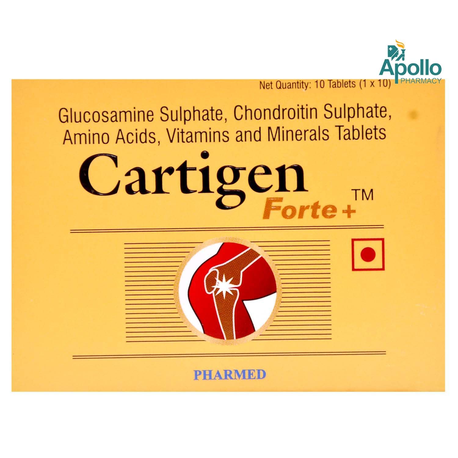 Buy Cartigen Forte Plus Tablet 10's Online