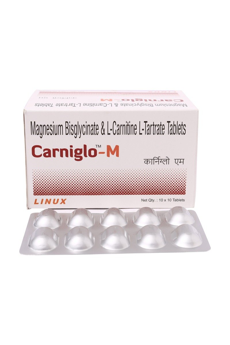 Carniglo-M Tablet 10's, Pack of 10 TABLETS Carniglo-M Tablet 10's, Pack of 10 TABLETS
