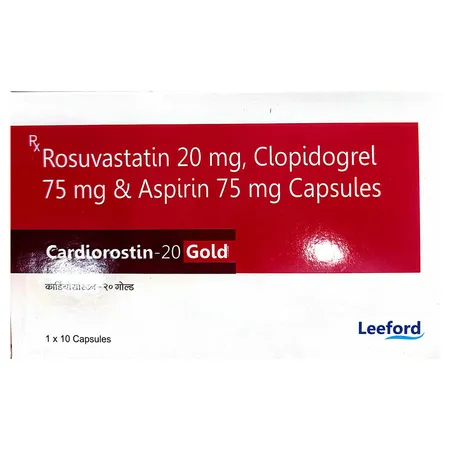 Cardiorostin-Gold Capsule 10's