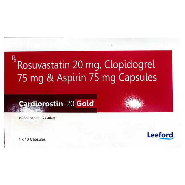 Cardiorostin-Gold Capsule 10's