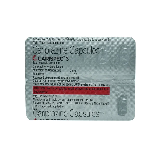 Carispec 3 Capsule 10's, Pack of 10 CAPSULES