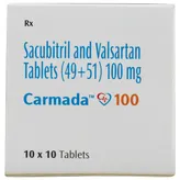 Carmada 100 Tablet 10's, Pack of 10 TabletS