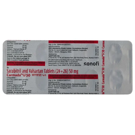 Carmada 50 Tablet 10's
