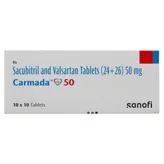 Carmada 50 Tablet 10's, Pack of 10 SyrupS