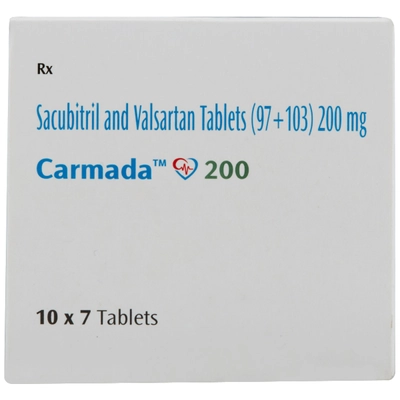 Carmada 200 Tablet 7's, Pack of 7 TabletS