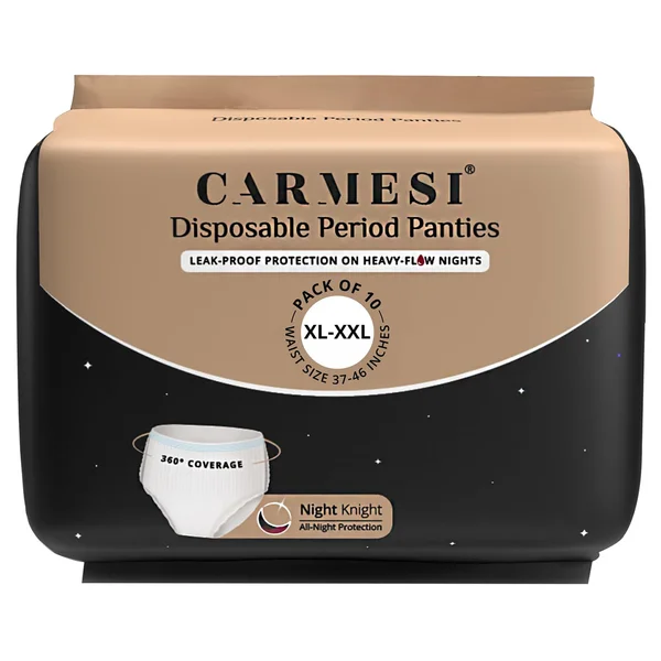 Carmesi Disposable Period Panties XL-XXL, 10 Count