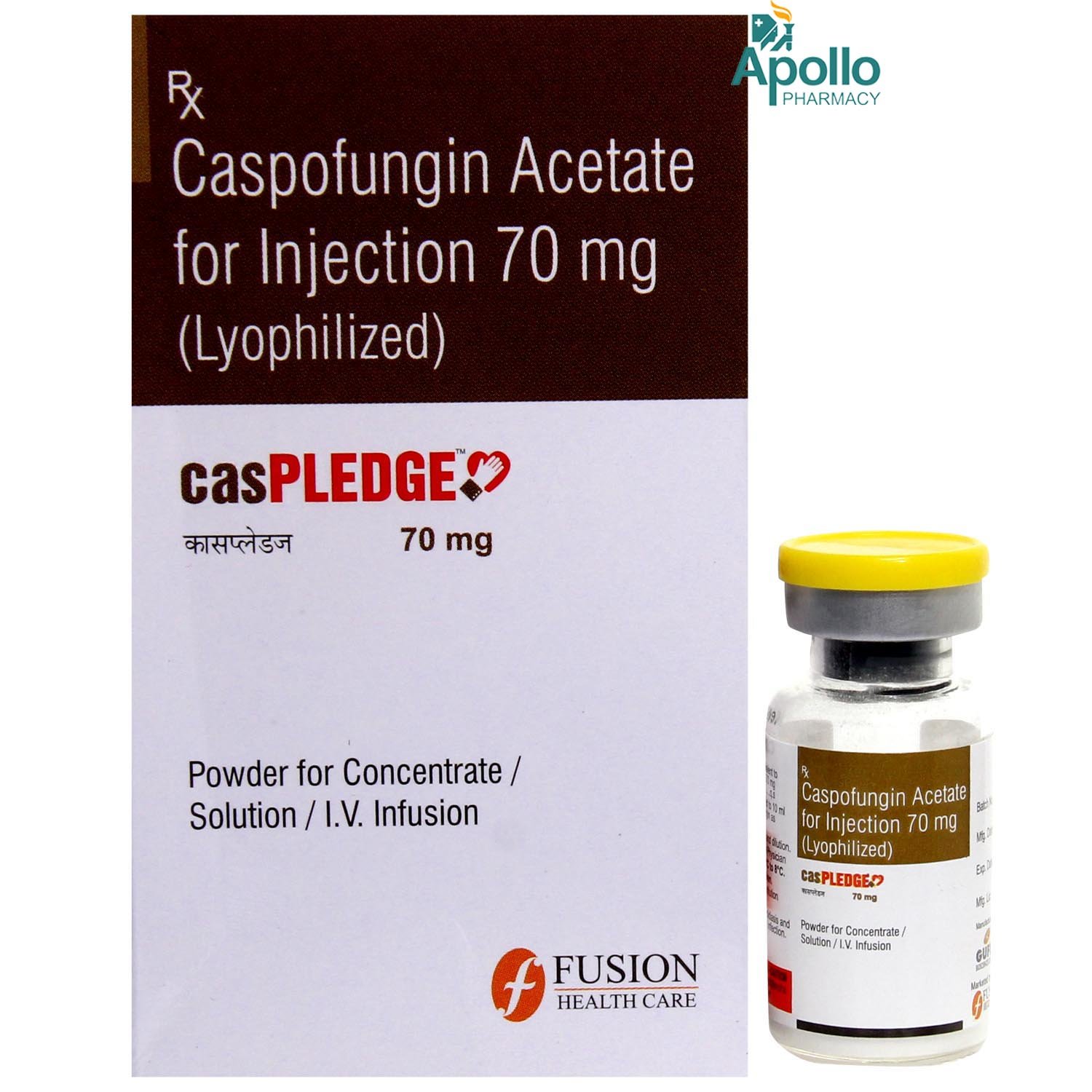 Caspledge 70Mg Injection, Pack of 1 Injection Caspledge 70Mg Injection, Pack of 1 Injection
