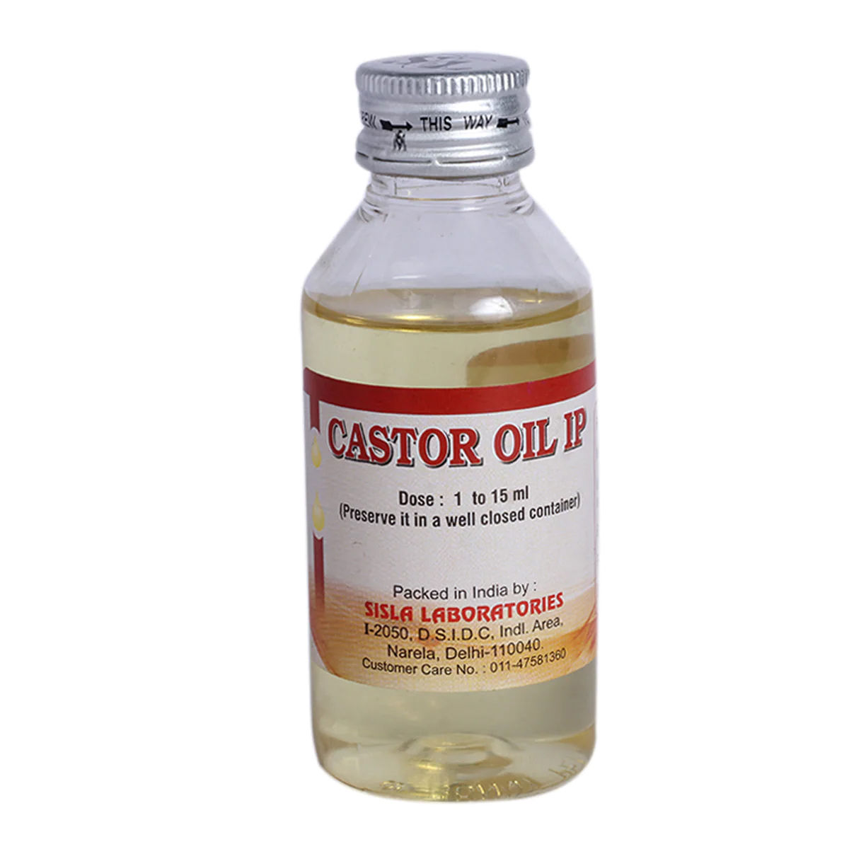 Buy Sisla Castor Oil, 100 ml Online