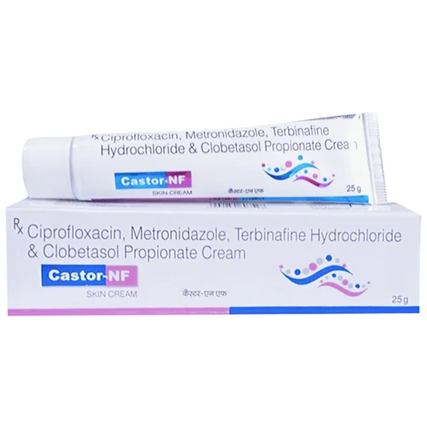 Castor-NF Skin Cream 25 gm, Pack of 1 Cream
