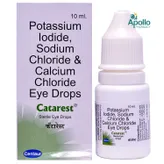 Catarest Eye Drops 10 ml, Pack of 1 EYE DROPS