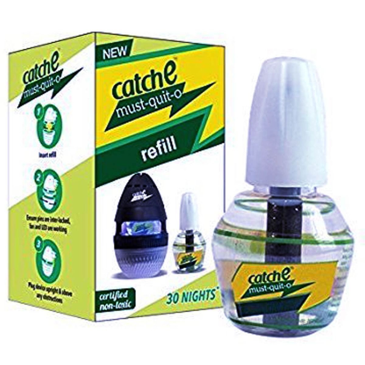 Buy Catche Must-Quit-O 30 Nights Refill, 35 ml Online