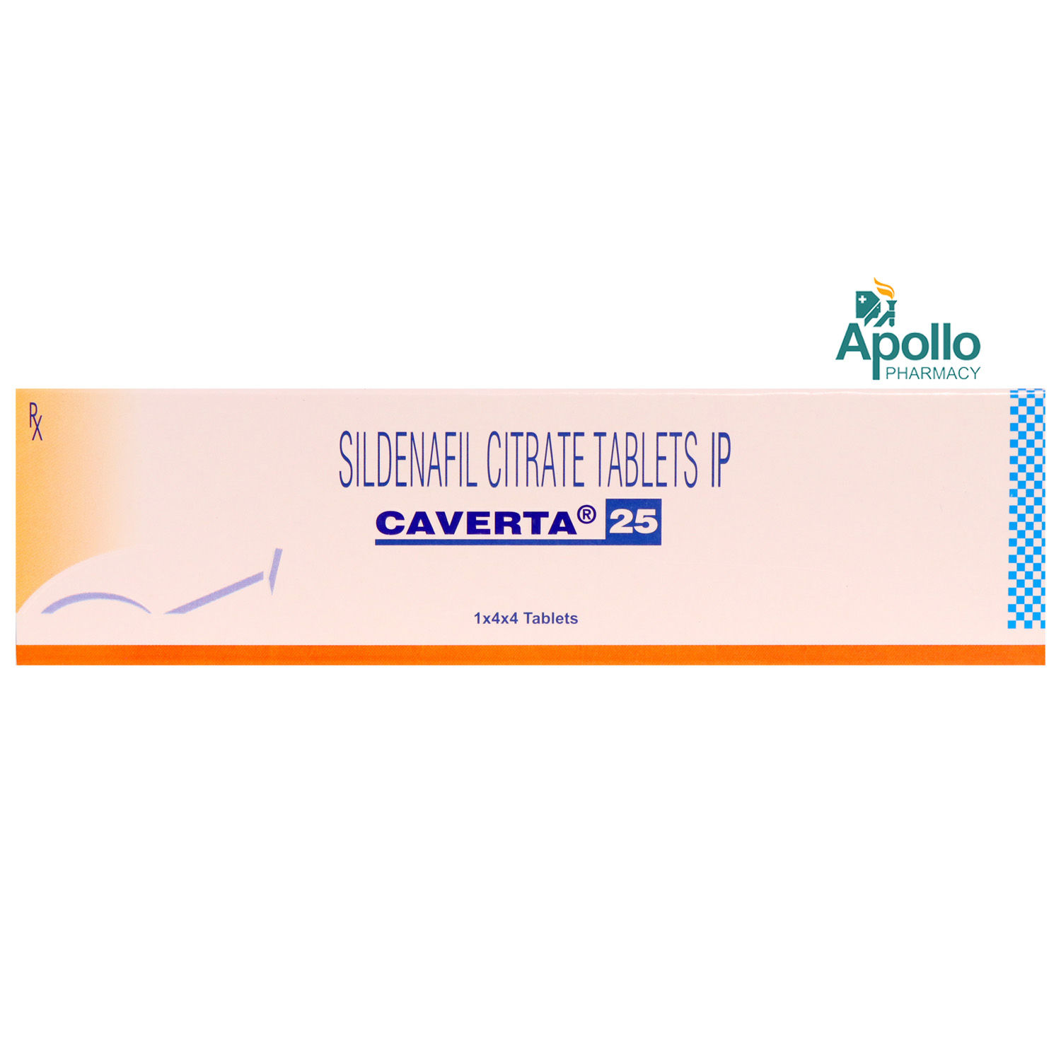 Buy Caverta 25 Tablet 4's Online