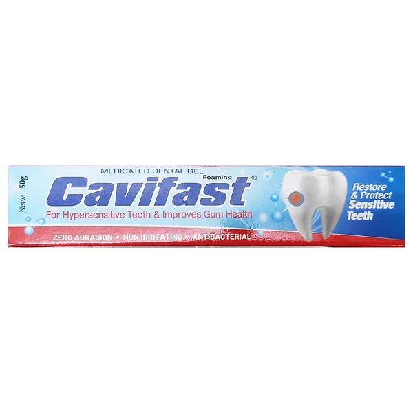 Cavifast Medicated Dental Gel, 50 gm