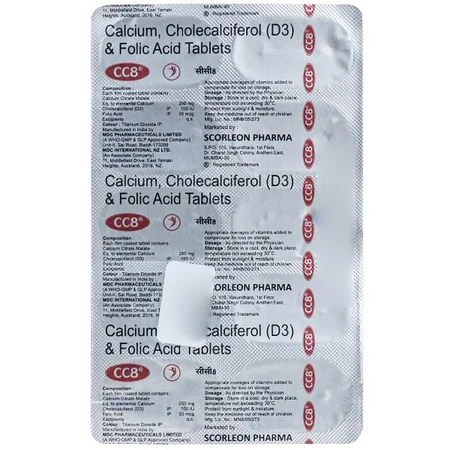 CC8 Tablet 10's