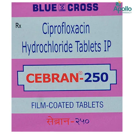 Cebran 250 mg Tablet 10's