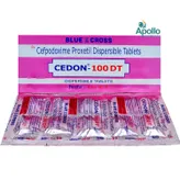 Cedon DT 100 mg Tablet 10's, Pack of 10 TabletS