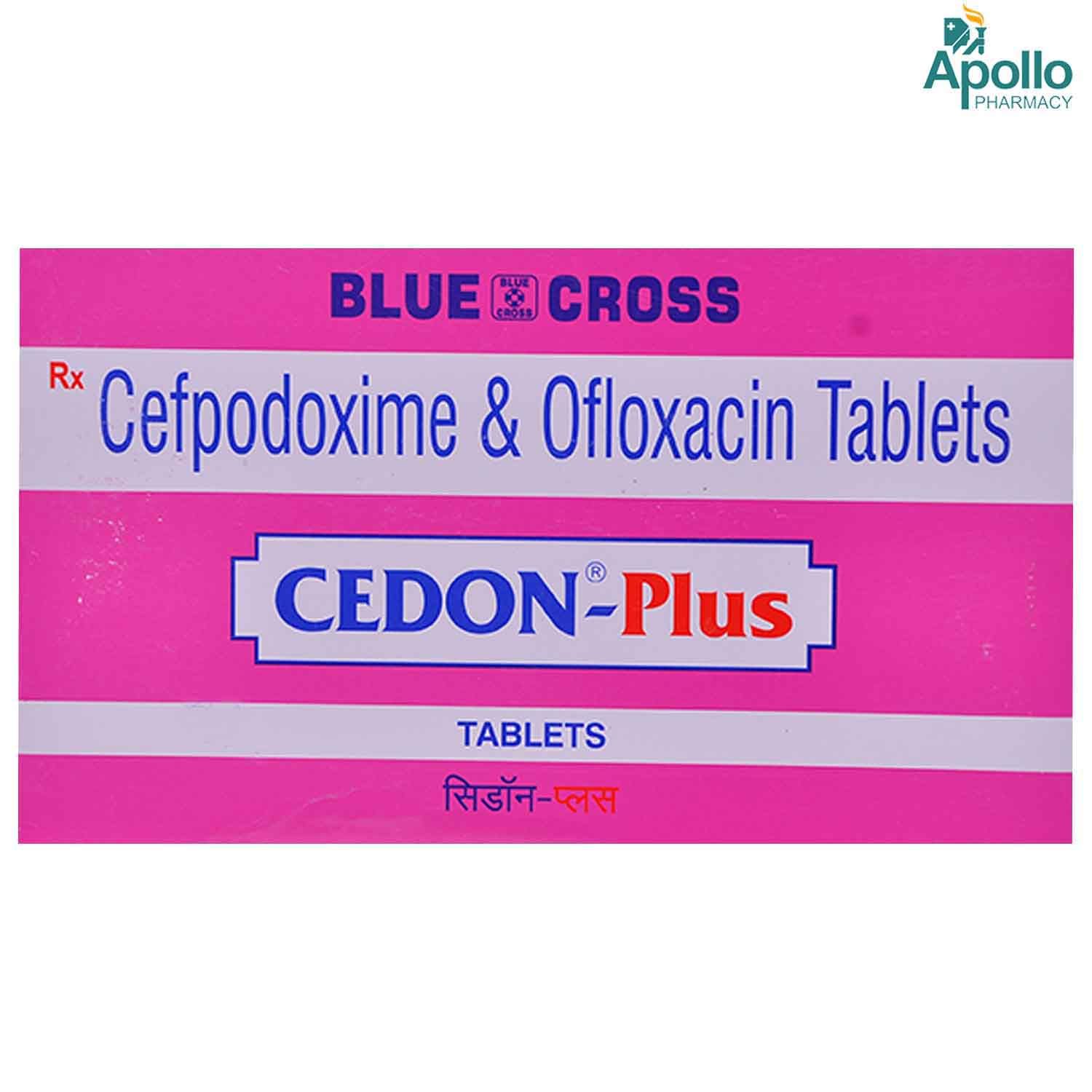 Cedon Plus 200 mg Tablet 10's, Pack of 10 TabletS