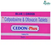Cedon Plus 200 mg Tablet 10's, Pack of 10 TabletS