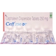 Ceff DT 250 mg Tablet 10's