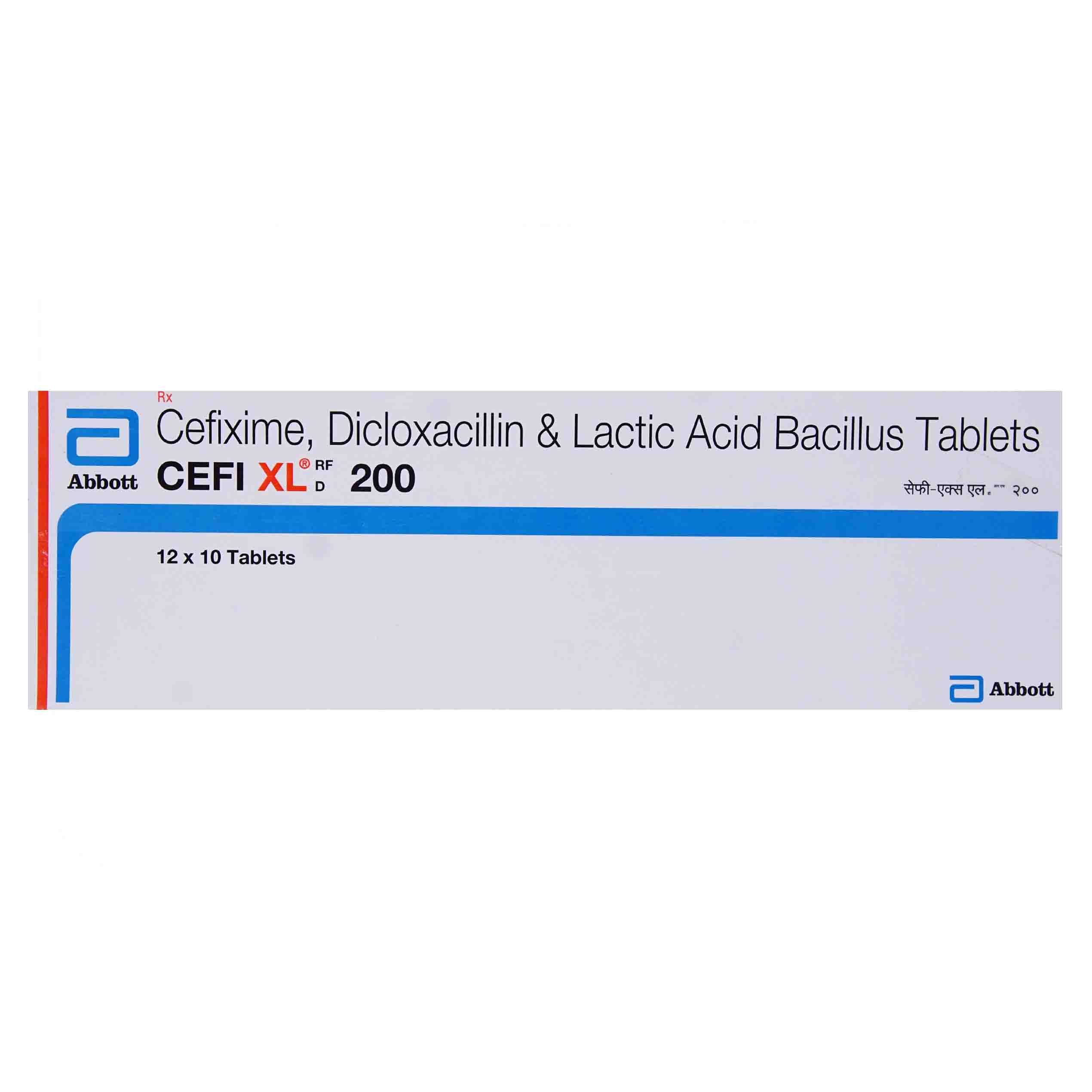 Cefi Xl 200 Tablet Uses Side Effects Price Apollo Pharmacy