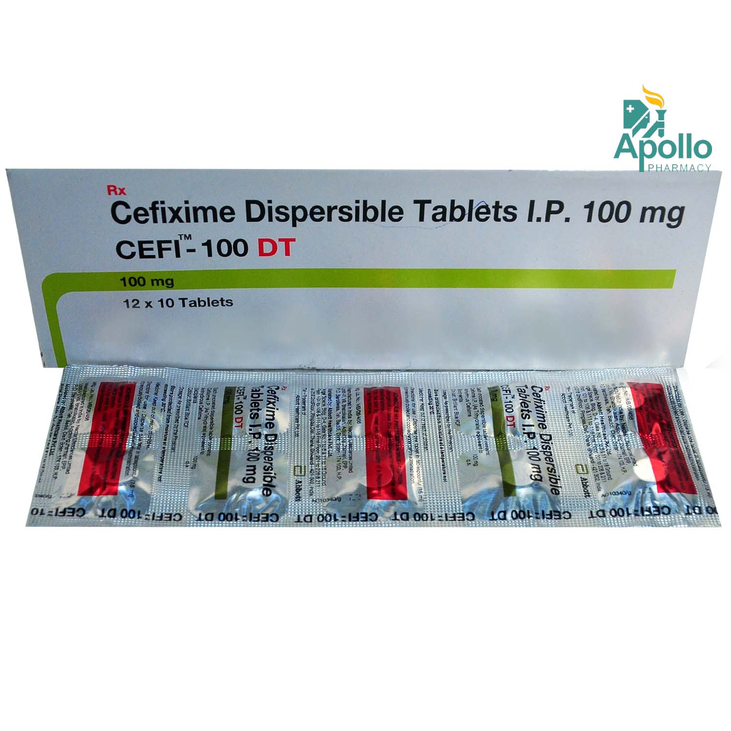 Cefi DT 100 Tablet 10's, Pack of 10 TabletS Cefi DT 100 Tablet 10's, Pack of 10 TabletS