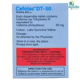 Cefolac DT 50 Tablet 10's, Pack of 10 TabletS