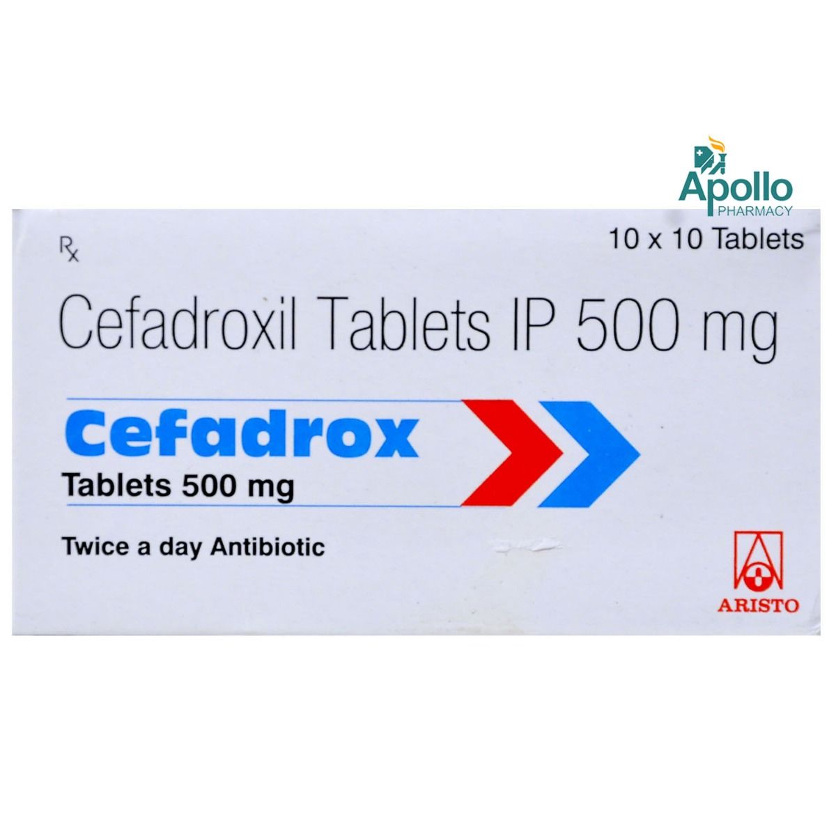 Buy Cefadrox 500 mg Tablet 10's Online
