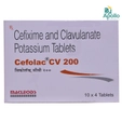 Cefolac CV 200 mg Tablet 4's