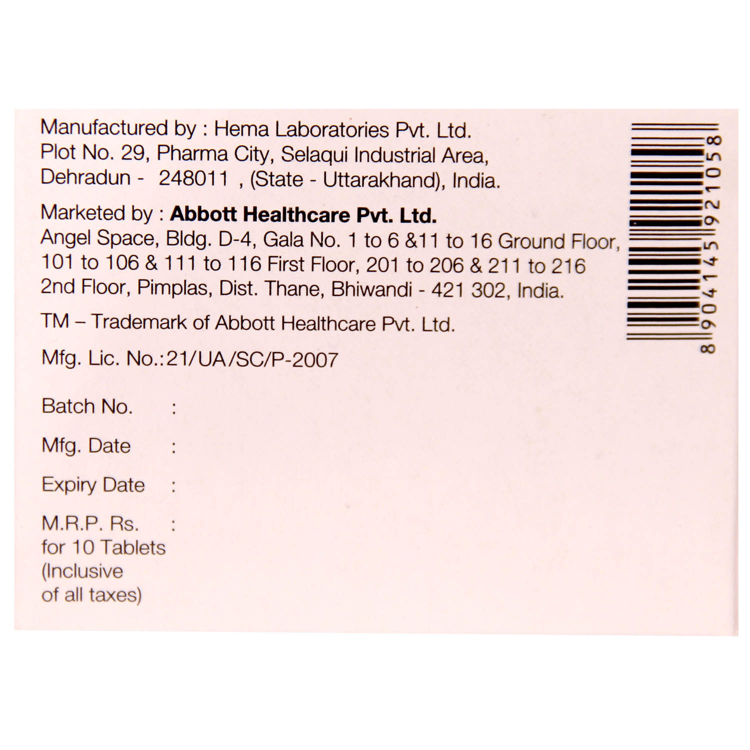 Cefi O 200 Tablet 10's, Pack of 10 TABLETS Cefi O 200 Tablet 10's, Pack of 10 TABLETS