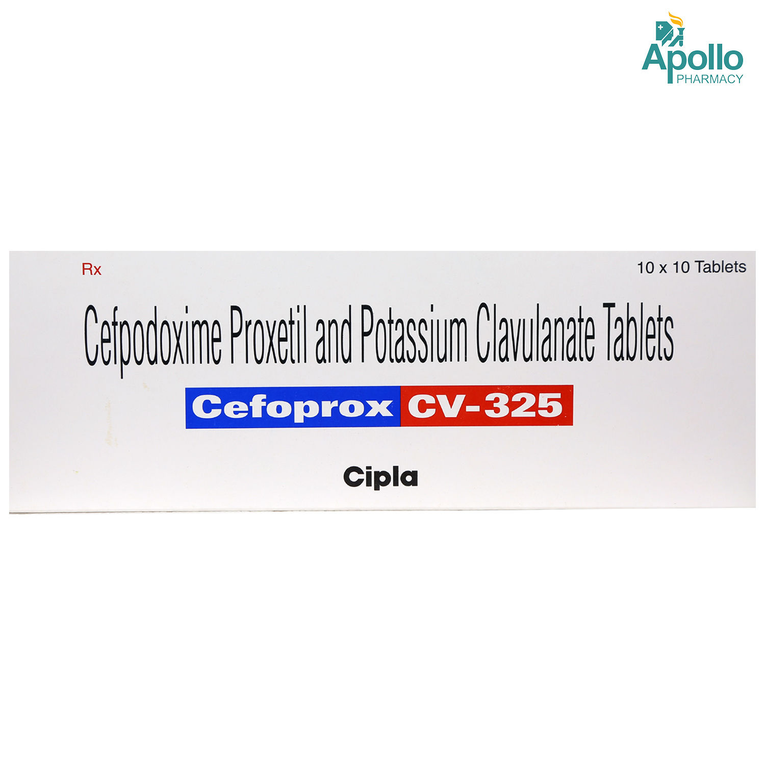 Buy Cefoprox CV-325 Tablet 10's Online