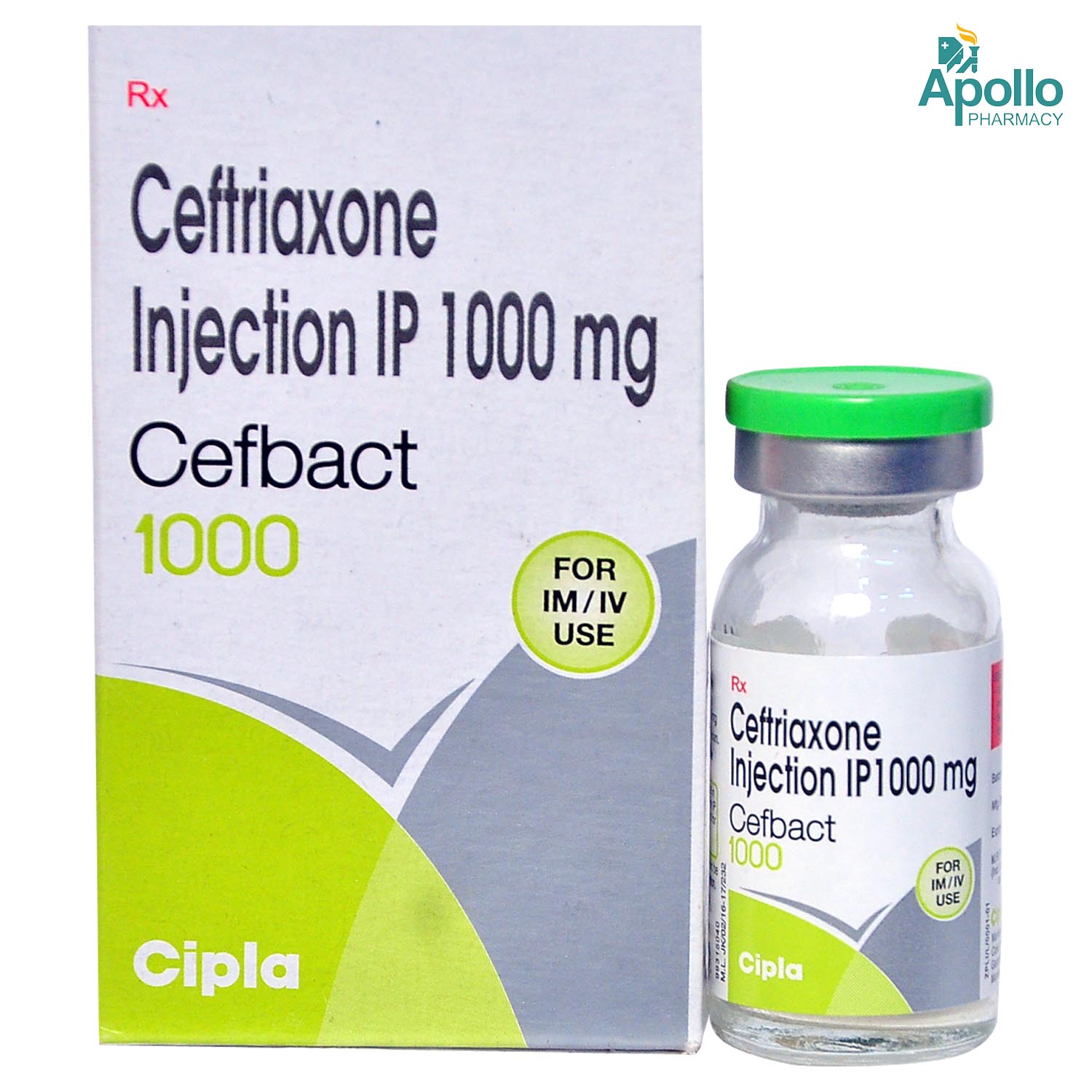 Cefbact 1 gm Injection 1's, Pack of 1 Injection Cefbact 1 gm Injection 1's, Pack of 1 Injection