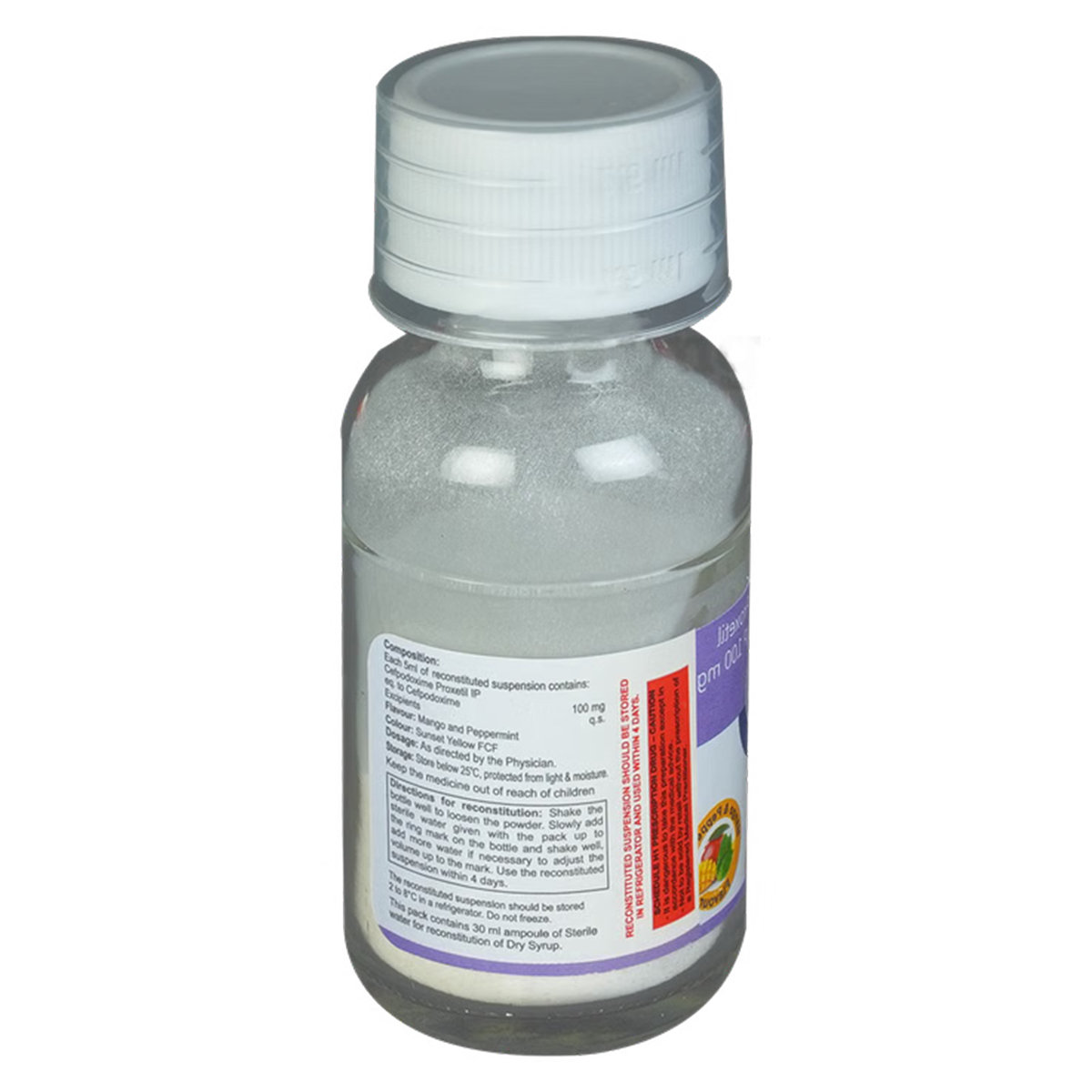 Cefredrox 100 mg Syrup 30 ml, Pack of 1 LIQUID Cefredrox 100 mg Syrup 30 ml, Pack of 1 LIQUID