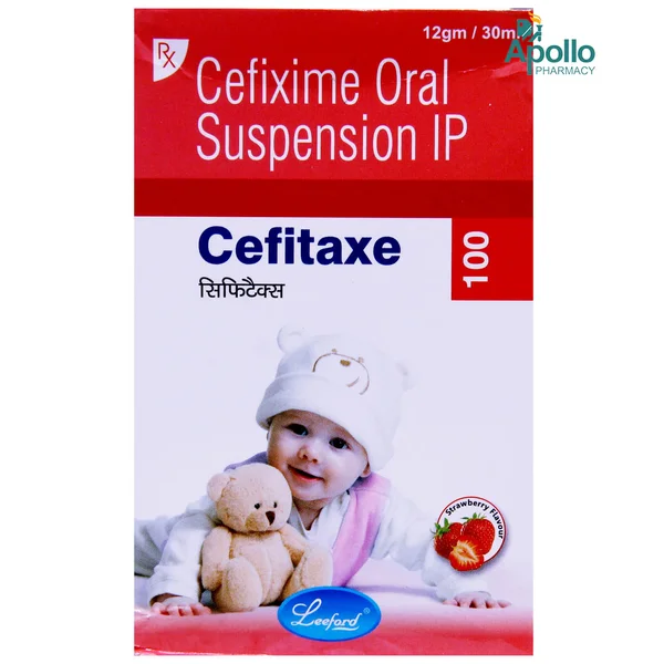 Cefitaxe 100 mg Oral Suspension 30 ml, Pack of 1 Oral Suspension
