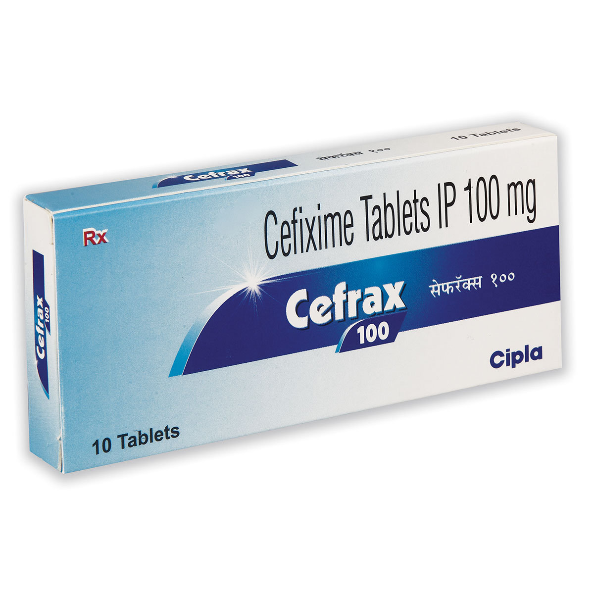 Cefrax 100 mg Tablet 10's, Pack of 10 IndiaS Cefrax 100 mg Tablet 10's, Pack of 10 IndiaS