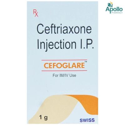 Cefoglare 1gm Injection, Pack of 1 Injection