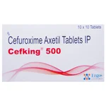 Cefking 500 mg Tablet 