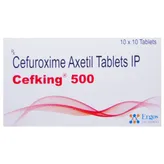 Cefking 500 mg Tablet 10's, Pack of 10 TabletS