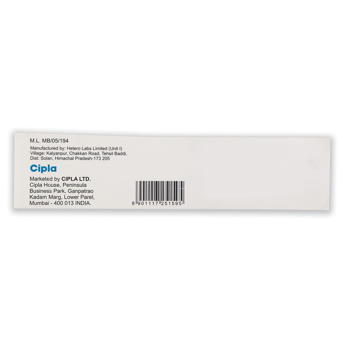 Cefrax-CV Tablet 10's, Pack of 10 TABLETS Cefrax-CV Tablet 10's, Pack of 10 TABLETS
