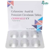 Cefovault CV Tablet 6's, Pack of 6 TabletS