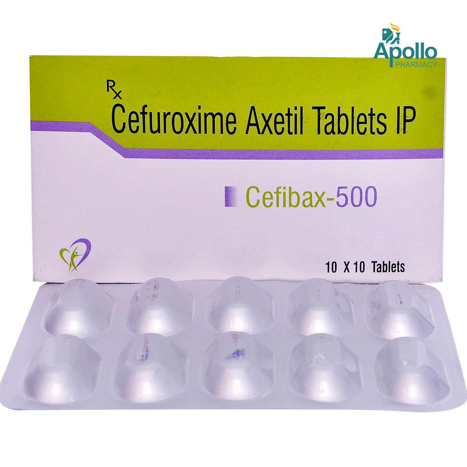 Cefibax-500mg Tablet 10s, Pack of 10 TabletS Cefibax-500mg Tablet 10s, Pack of 10 TabletS