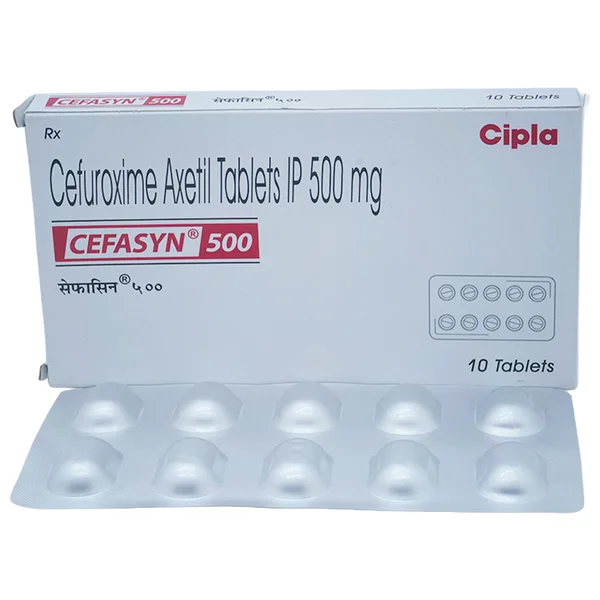 Cefasyn 500 Tablet 10's