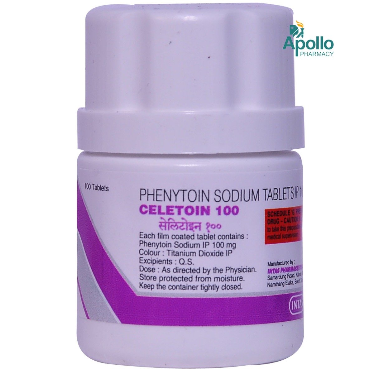 Celetoin 100 mg Tablet 100's, Pack of 1 Tablet Celetoin 100 mg Tablet 100's, Pack of 1 Tablet