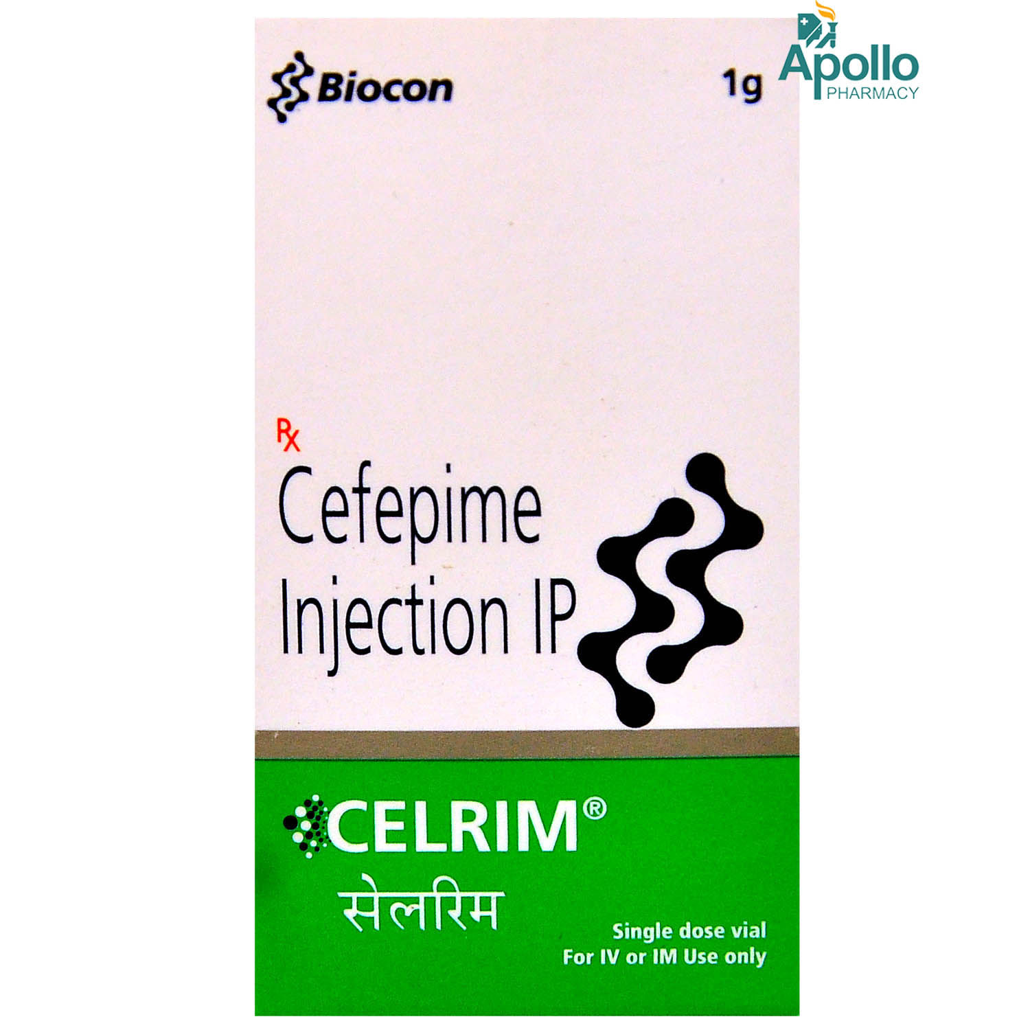 Buy CELRIM INJECTION 1GM Online