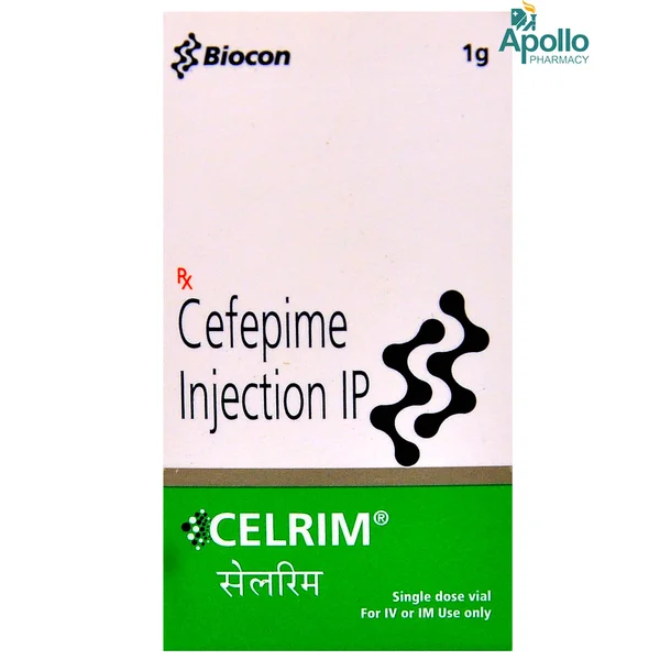 CELRIM INJECTION 1GM, Pack of 1 INJECTION
