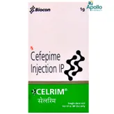 CELRIM INJECTION 1GM, Pack of 1 INJECTION