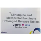 Celavi M 10/25 Tablet 15's, Pack of 15 TABLETS