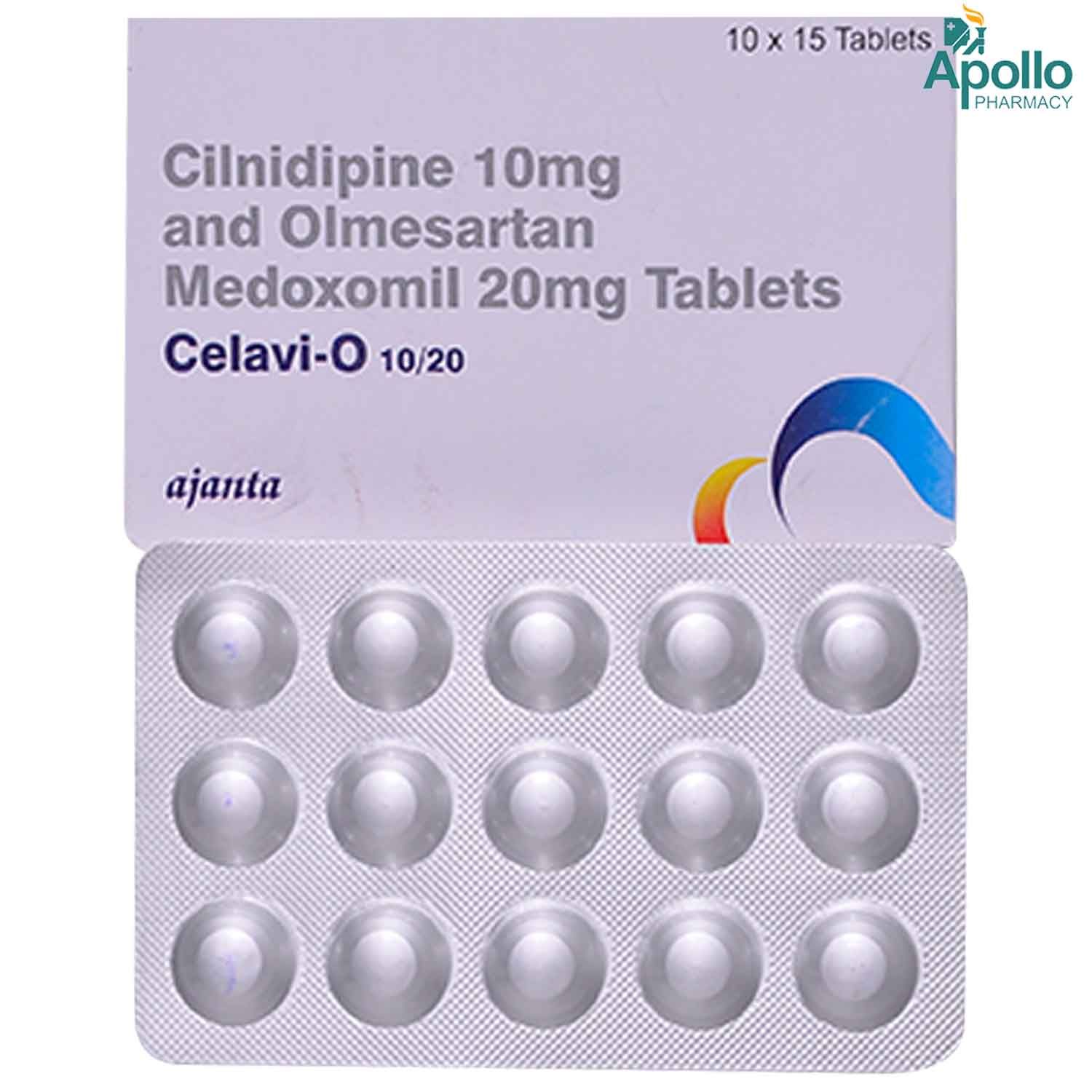 Buy Celavi O 10/20 Tablet 15's Online