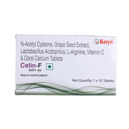 Celin-F Tablet 10's
