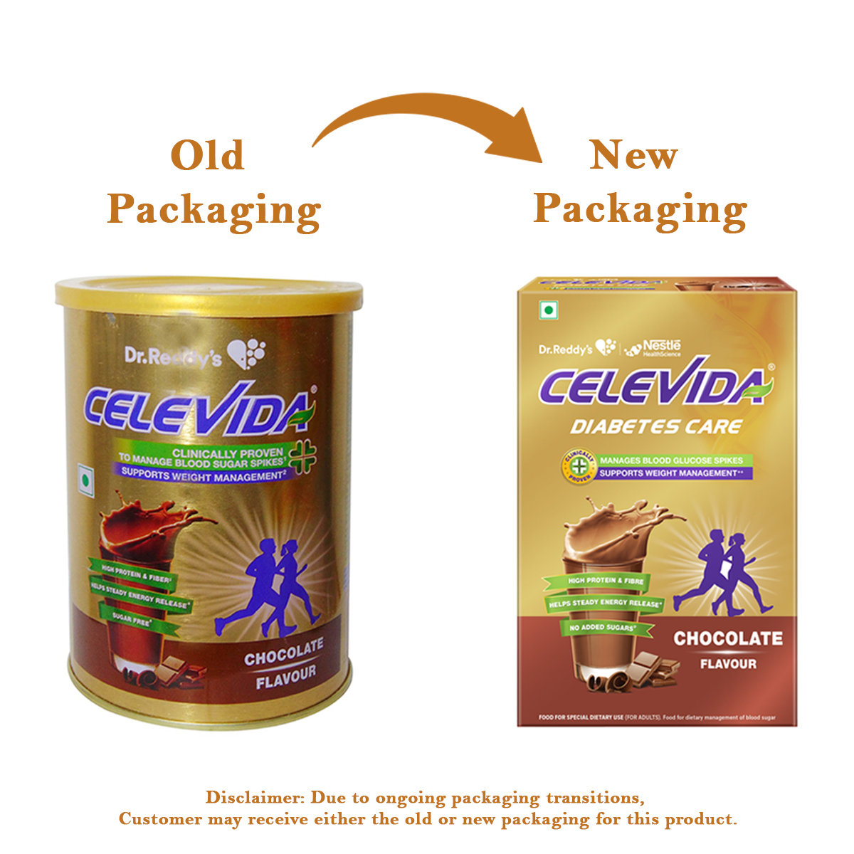 Celevida Sugar Free Chocolate Powder 400 gm, Pack of 1 Celevida Sugar Free Chocolate Powder 400 gm, Pack of 1